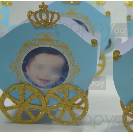 Kit d'anniversaire - Prince - Bleu Ciel
