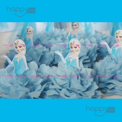 Kit Anniversaire 10 Personnes Theme Reine Des Neiges Elsa Decoration Anniversaire En Tunisie
