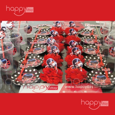 Kit Anniversaire 10 Personnes Theme Miraculous Ladybug Decoration Anniversaire En Tunisie